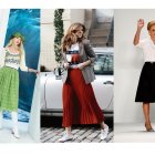 Looks con faldas largas.