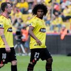 Christian Alemán (d) decidió marcharse del Ídolo.