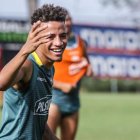 Byron Castillo mostró estar en buena forma física en su regreso a la cancha.