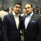 Jaime Estrada (i) y Francisco Egas volverán a estar frente a frente, aunque sea en una reunión virtual.