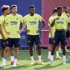 El Barcelona se prepara para medir al Bayern Munich por los cuartos de final de la Champions League