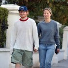 La pareja vivió su confinamiento en un granja y pudo esconder la noticia.