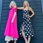 Gwyneth Paltrow junto a su progenitora