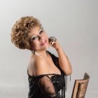 Hilda presenta cada viernes su programa Bienvenidos, a través de Facebook live.