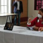 Pierina Correa y Andrés Arauz aseguraron que el único candidato a la presidencia que contemplan para el binomio es Rafael Correa.