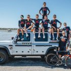 Richard Carapaz publicó algunas fotos junto a sus compañeros, disfrutando la jornada libre en la competencia.