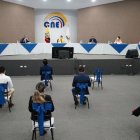 Los cinco consejeros sesionaron todos por primera vez de manera presencial desde el inicio de la pandemia.