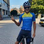 Richard Carapaz fue el primer tricolor en llegar a Italia y ya entrenó este viernes 25 de septiembre.