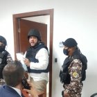 Jacobo Bucaram en la audiencia.