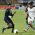 Independiente del Valle y Barcelona se enfrentaron por LigaPro el sábado en el estadio Olímpcio Atahualpa