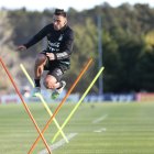 La selección argentina ya cumplió con la primera sesión en cancha, pensando en el juego de eliminatorias contra Ecuador