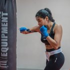 La boxeadora  portovejense, quien pelea en los 57 kilogramos, participa actualmente en un concentrado con la selección nacional de este deporte en Napo, provincia del Tena.