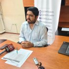 El presidente de la Junta Electoral del Guayas, Julio Candell, se refirió a la presentación de la candidatura de Daniel Salcedo.