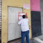 Una foto referencial de las clausuras que realiza el Municipio de Guayaquil.