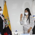 Sofía Almeida tomó posesión como nueva presidenta del Consejo de Participación.