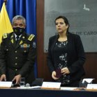 Marìa Paula Romo tuvo el respaldo de la cúpula policial.