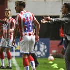 Ismael Rescalvo (d) considera que la victoria de Emelec fue justa.