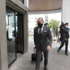 Abogados. Jorge Luis Ortega defiende a Jorge Jalil. La mañana de este lunes acudió a la Corte.