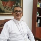 El arzobispo de Guayaquil, Luis Cabrera, presidente de la Conferencia Episcopal Ecuatoriano.