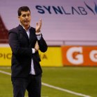 El entrenador de Emelec, Ismael Rescalvo, asegura que el equipo está mostrando la misma imagen, pero que están llegando los resultados