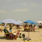 Distancia. Las carpas deben tener una separación de tres metros.