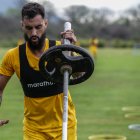 El delantero Gonzalo Mastriani ya está junto al resto de la plantilla torera cumpliendo la pretemporada en Manta.