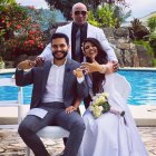 Los artistas ya son marido y mujer.