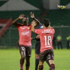 Gabriel Cortez y Matías Oyola marcaron goles en el amistoso del Ídolo ante el Manta.
