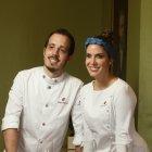 Carolina y Iñaki se conocieron cuando estudiaban una maestría en España.