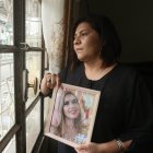 Madre de Lisbeth Baquerizo. La joven fue asesinada por su esposo el pasado 21 de diciembre.