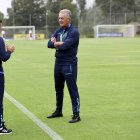 Gustavo Alfaro organizó un microciclo con jugadores del torneo local pensando en las fechas de marzo