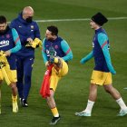 Los integrantes del Barcelona tendrán una difícil misión ante el PSG.