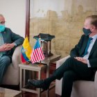 Los representantes diplomáticos de Ecuador y Estados Unidos mantuvieron este 26 de marzo un encuentro.