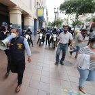 Controles en toda la ciudad para hacer respetar las nuevas medidas.