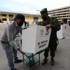 La elecciones avanzan con algunos retrasos.