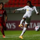 Billy Arce marcó el tanto de la victoria para los universitarios.