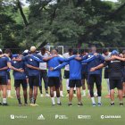 Los azules se preparan para el choque de hoy contra el Bragantino.