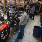 Mercado. En promedio se venden cerca de 13.000 motos por mes.