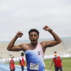 Sorpresa. Andy Preciado lideró el decathlon dejando atrás a competidores de Brasil.