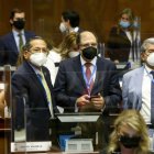 Pleno. Los asambleístas del PSC esperan poder presentar la moción para la investigación la semana entrante.