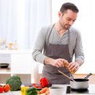 Ellos también se divierten en los fogones