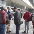 Escrito. Ediles municipales acudieron al Complejo Judicial Norte a pedir el despacho de su pedido.