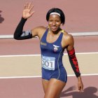 Angela Tenorio tiene en su sangre la velocidad y desde los 18 años es una realidad en las pistas.