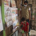 En la cooperativa Realidad de Dios, en Monte Sinaí, un grupo de maestras contratadas por el Municipio ayuda a los niños para que no pierdan el año.