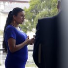 Rosa Cerda estuvo este 23 de agosto en la Asamblea, pero su equipo de trabajo impidió que tenga contacto con la prensa.