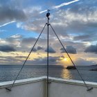 Vista desde las instalaciones de investigación marina de Endoume en Marsella (Francia).