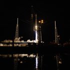 Cabo Cañaveral. El arranque de la misión en un amanecer espléndido en la costa este de Florida (EE. UU.).