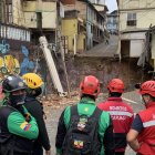 Un panorama desolador dejó el nuevo hundimiento en esta ciudad con una gran cantidad de inmuebles patrimoniales.