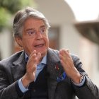 El presidente Lasso brindó hoy una entrevista en la que habló sobre la pandemia y otros temas.