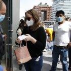 En un centro comercial del norte de Quito se pide el certificado de vacunación para ingresar